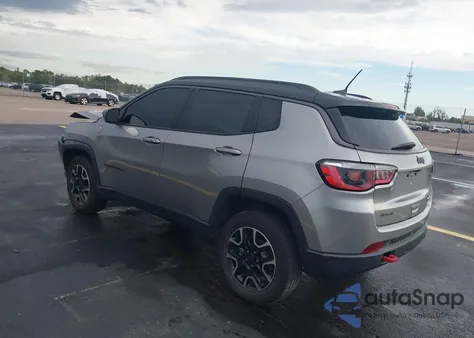 2019 Jeep Compass Trailhawk 4X4 из США, поврежденный, VIN 3C4NJDDBXKT799944